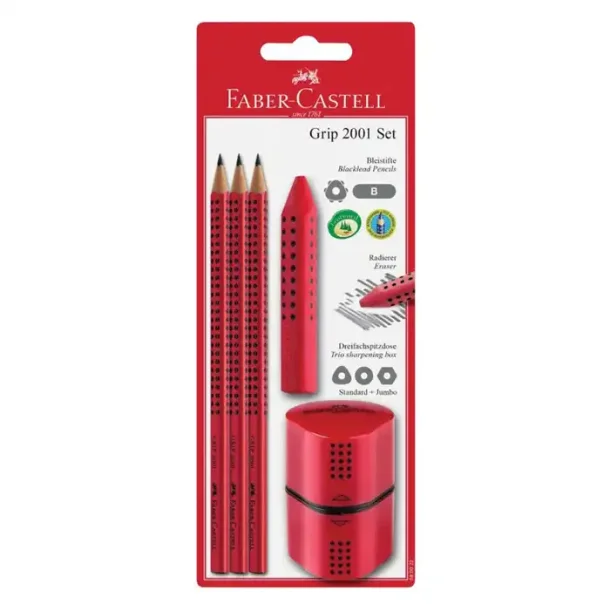 Faber - Castell | Grip 2001 Blyanter | trio Rd |