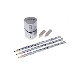 Faber-Castell Trio GRIP BlyantS�t | Gr� | 