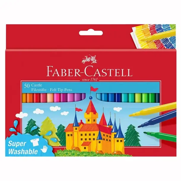 Faber-Castell Tusser | 50 stk |