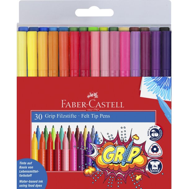 Faber Castell Tusser Grib 30 stk