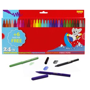 Fibertusser 24+6 stk.-Basic