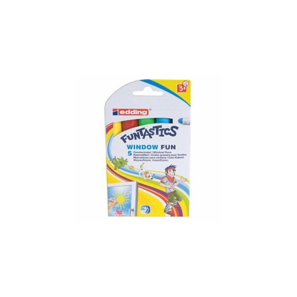 Edding Vinduesfarver | Funtastics window fun 5 | 