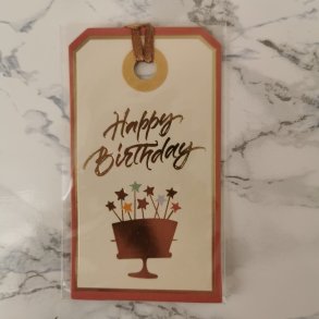 Gavemrke - Happy birthday