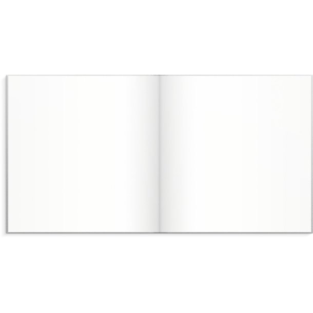 G�stebog i gr� tekstilpr�g