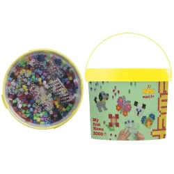 Hama | Maxi perler 3000 stk. + 4 plader |