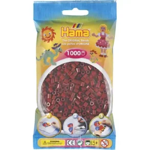 Hama Midi Perler | 1000stk | 207-30 | Bordeaux |