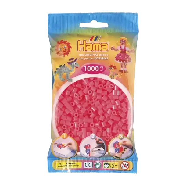Hama Midi Perler | 1000stk | 207-33 | Cerice |