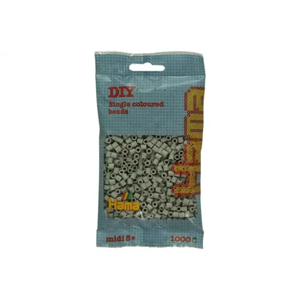 Hama | midi perler 1000 stk. | skyet gr� |