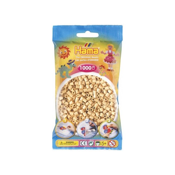 Hama Midi Perler | 1000stk | 207-27 | Beige |