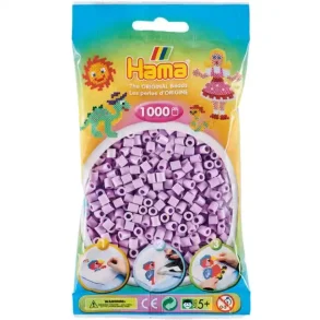 Hama Midi Perler | 1000stk | 207-96 | Pastel Lilla |