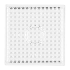 Hama stiftplade | firkant 7,5 x 7,5 cm Transparent |