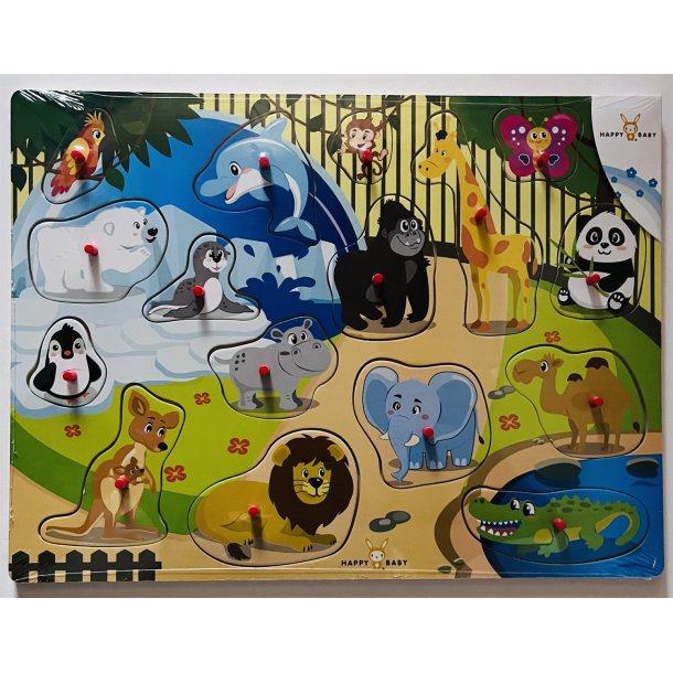 HAPPY BABY | Puslespil med tr�brikker |