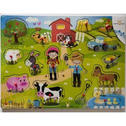 HAPPY BABY | Puslespil med tr�brikker |