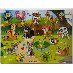 HAPPY BABY | Puslespil med tr�brikker |