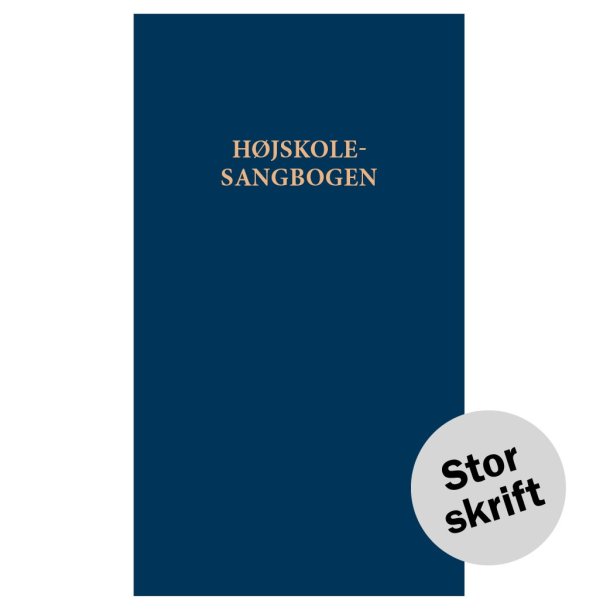 H�jskolesangbogen stor skrift - 19. udgave