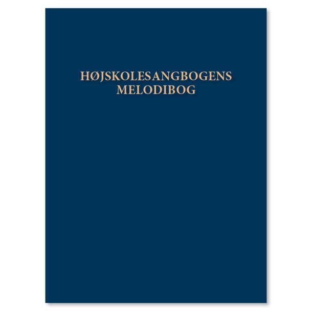 h�jskolesangbogens melodibog - 19. udgave