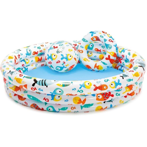 INTEX Fishbowl Pool Set with Ring