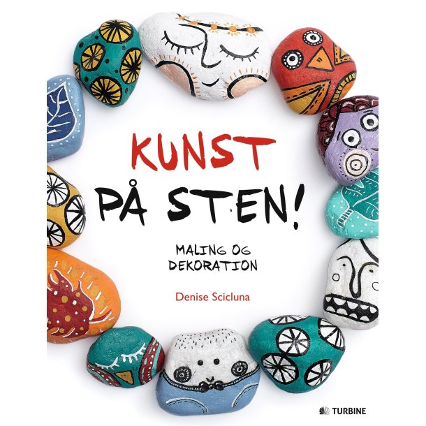 Kunst p� sten af Denise Scicluna