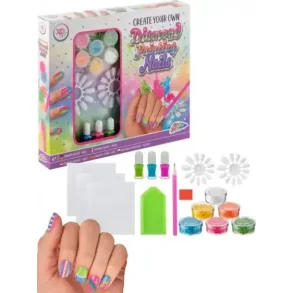 Lav dine egne diamant negle med sten