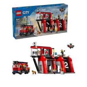 LEGO City | 60414 | Brandstation med brandbil | 