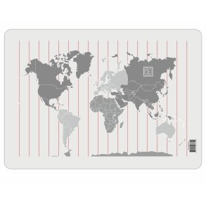 Skriveunderlag - Verdenskort