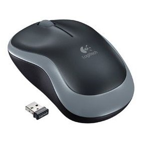 Logitech M185 Wireless Mouse, Grey
