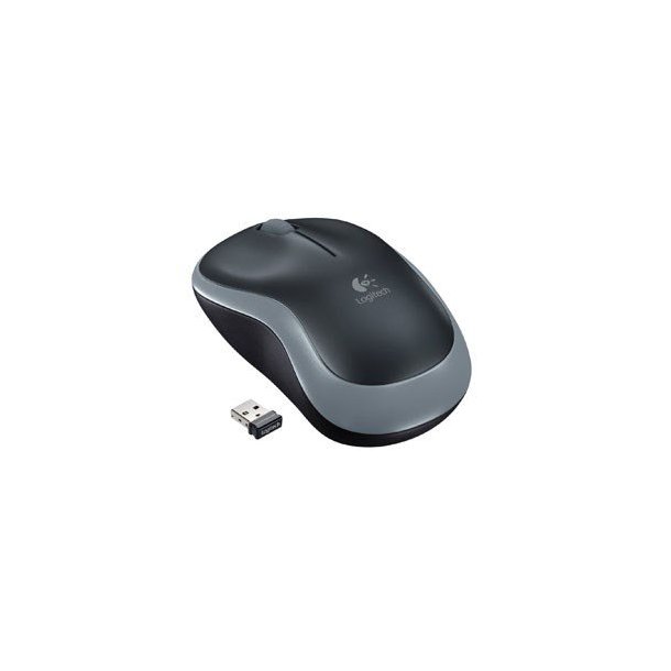 Logitech M185 Wireless Mouse, Grey