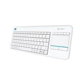 Logitech K400 Plus Wireless Touch, white