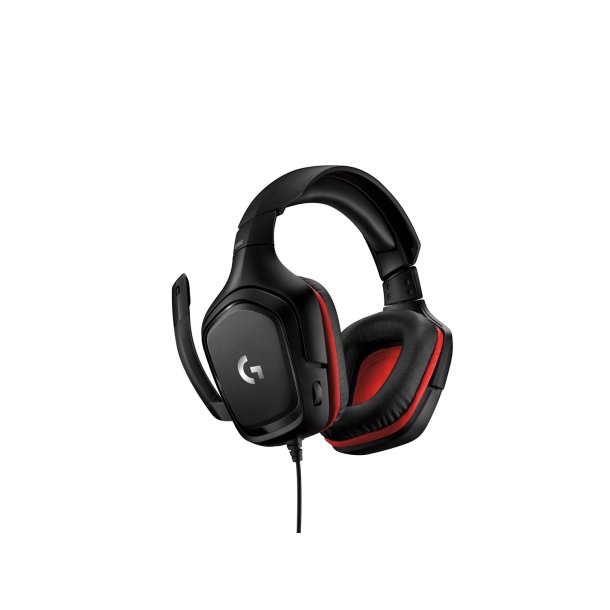 Logitech G332 Gaming Headset Leatheratte, Black
