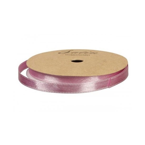 Satinb�nd | 3mm 10m | Lys lilla |