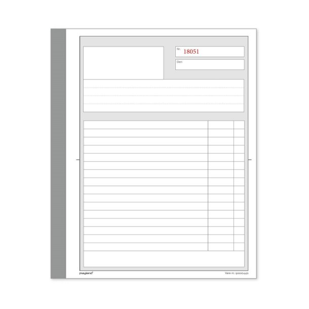 Mayland Duplikatbog - 2 x 50 blade, 148 x 200 mm