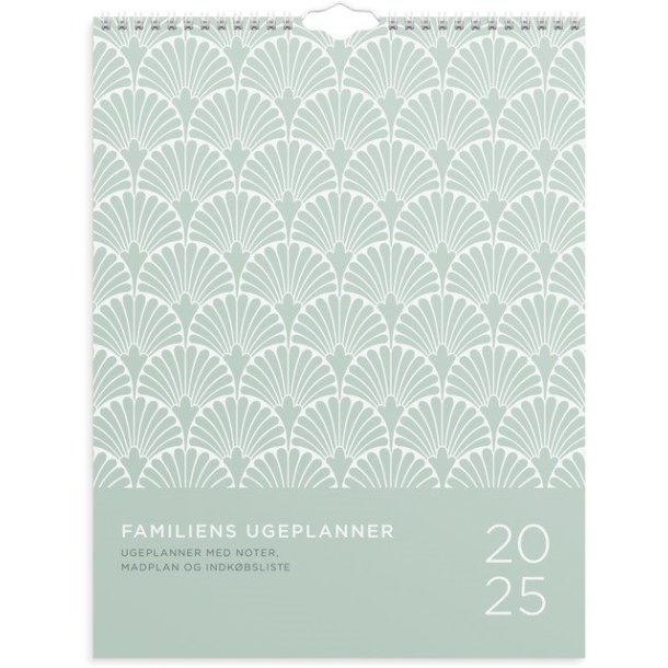 Mayland | Familiekalender Ugeplan m. lister | 2025 |