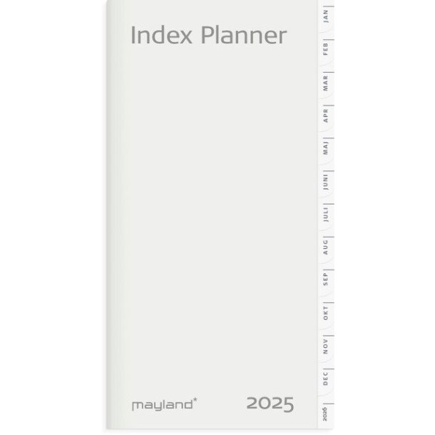 Mayland | Index Planner | Mnedskalender REFILL 2025 |
