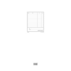 Mayland Kasseblok | Stor | 2 x 50 Sider | m. Kopi |