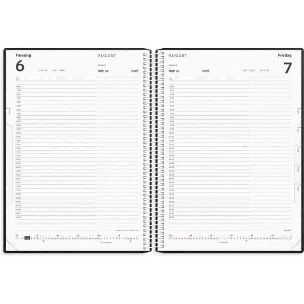 Mayland | Timekalender sort | 2026 |