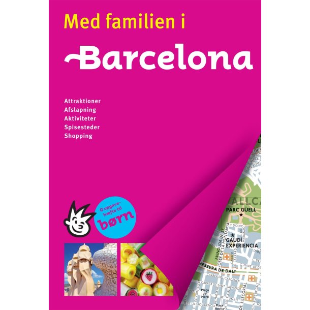 Med familien i Barcelona