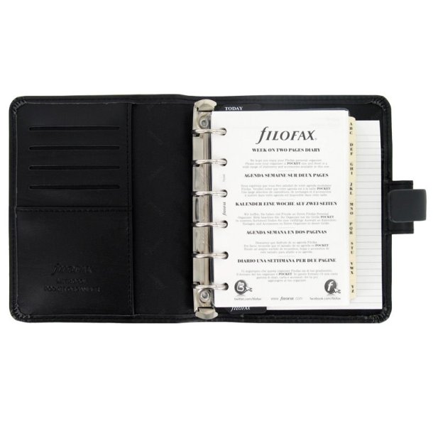 Filofax Metropol Pocket - Black