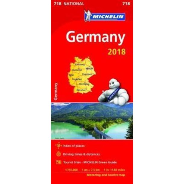 Michelin kort - Germany