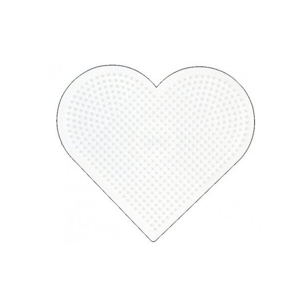 Midi Perleplade Hjerte