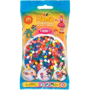 Hama Midi Perler | 1000stk | 207-00 | Mix 00 | 