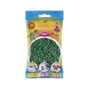 Hama Midi Perler | 1000stk | 207-10 | Grn |