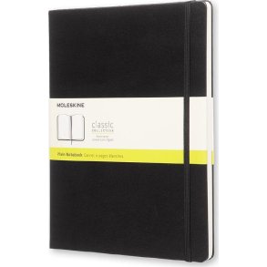 Moleskine Extra Large Plain Notebook Hard