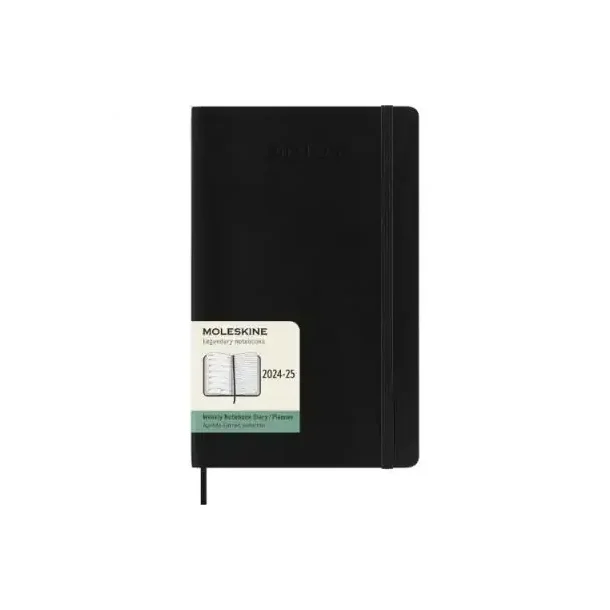 Moleskine kalender | 18 mneder | Classic Soft Weeknote Large | 2024/2025 |