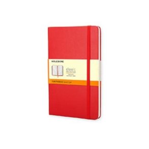 Moleskine Large Ruled Notebook Red