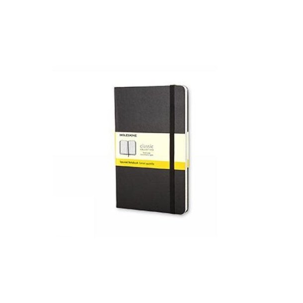 Moleskine Large Squared Hardcover Notebook Black