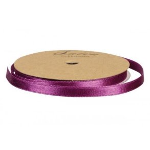 Satinbnd | 3mm | 10m | Lilla |