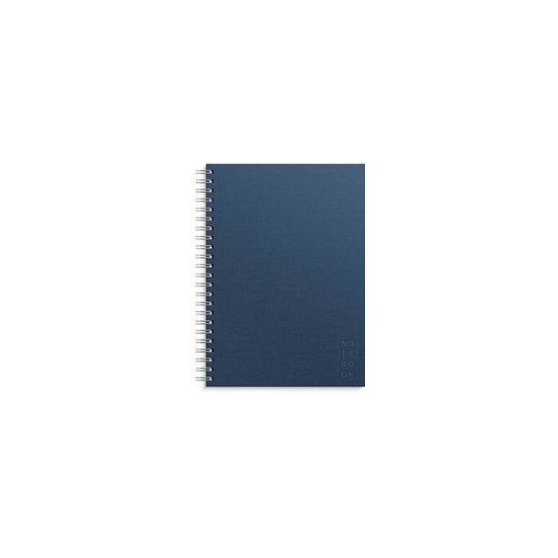 Notebook | Textile | Dark Blue | Lined A5 |