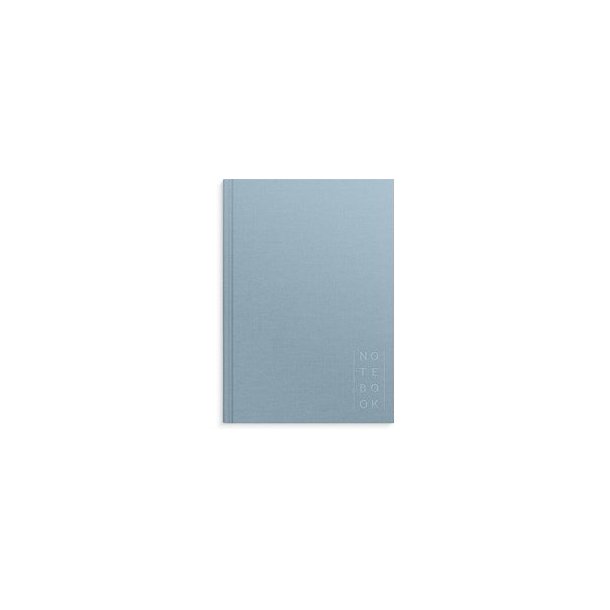 Notebook | Textile | Light Blue | Lined A5 |