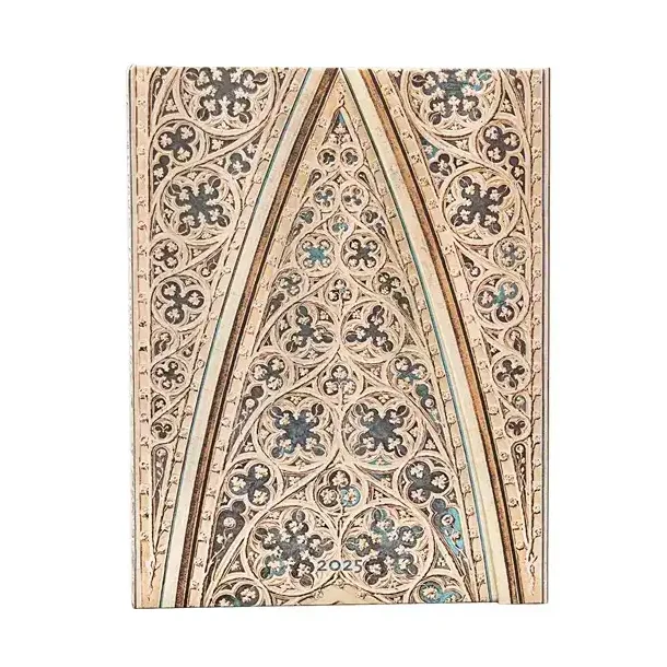 PaperBlanks Kalender 2025 | Vault of the Milan Cathedral | Ultra | Dagkalender | 