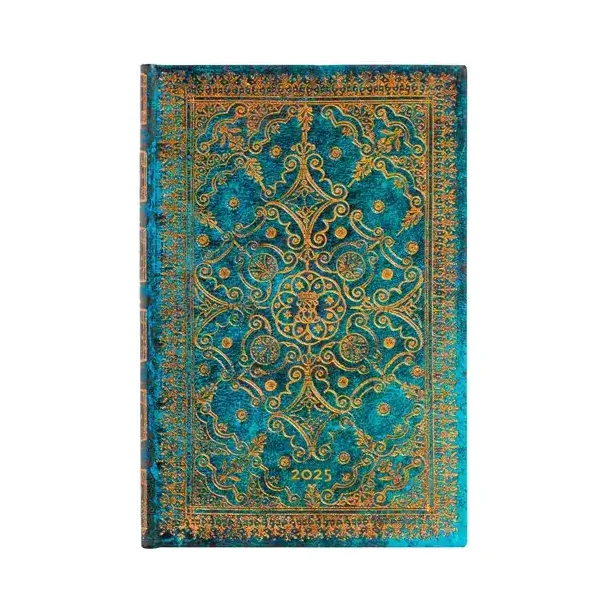 PaperBlanks kalender 2025 | Azure | Mini | Ugekalender | 